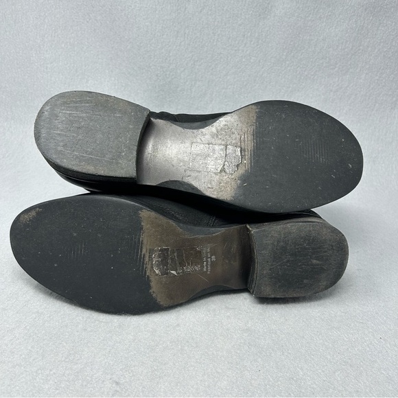 BDG Urban Outfitters Black Leather Ankle Booties Women's Size EU 39 - Picture 9 of 13